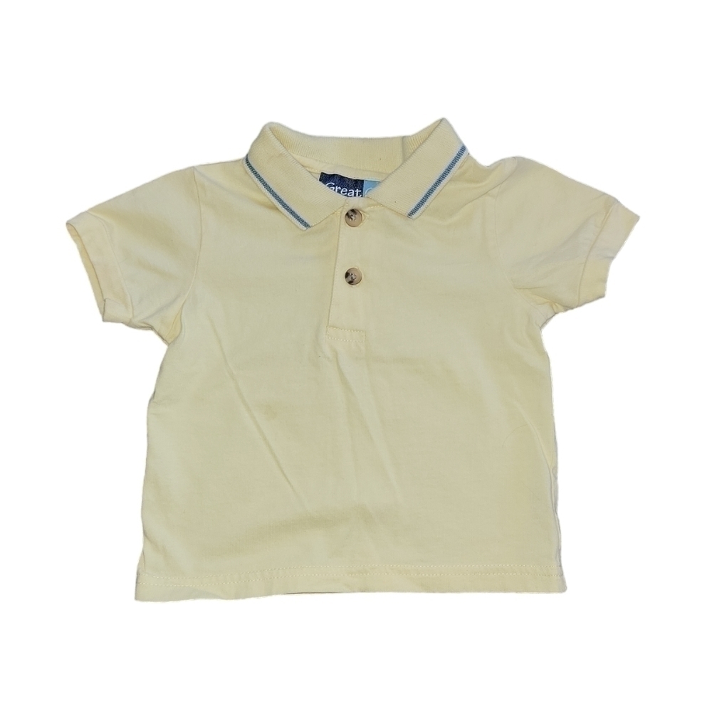 5/$25 Great Guy size 12 months yellow polo shirt